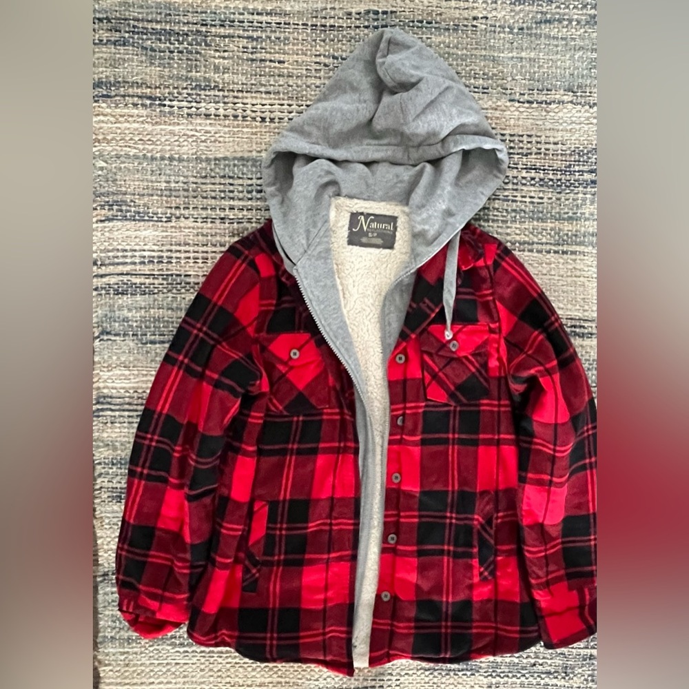 Natural Flannel Jacket